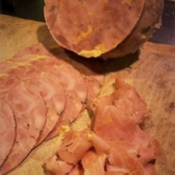 jambon de poulet fumé