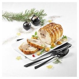RÔTI DE POULARDE AUX MARRONS 