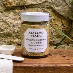 MOUTARDE A L'ANCIENNE AU CHABLIS