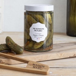 CORNICHONS AIGRE DOUX PIMENTES