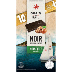CHOCOLAT NOIR NOISETTES TORRÉFIÉES