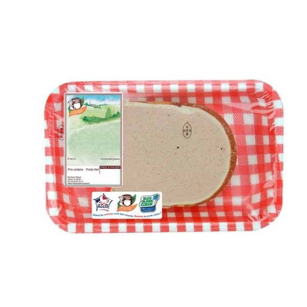 PATE DE FOIE TRANCHE