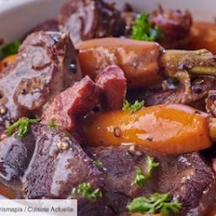 JOUE DE BOEUF AU CAHORS 