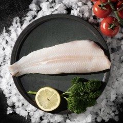Sole portion prête à cuire