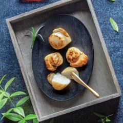 NOIX DE SAINT JACQUES FUMÉES