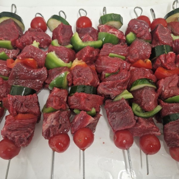 BROCHETTES DE BOEUF SALERS