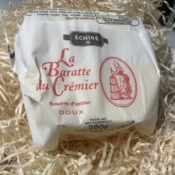 BEURRE BARATTE CRU DOUX