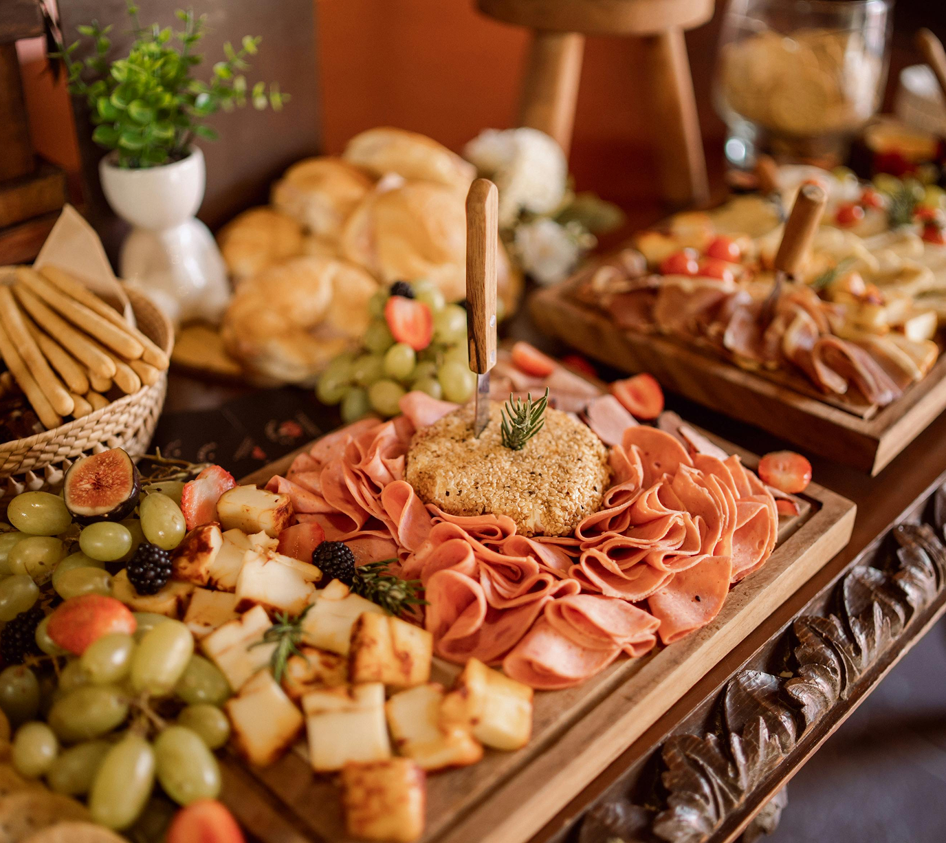 Image d'un plateau fromage pendant un événement